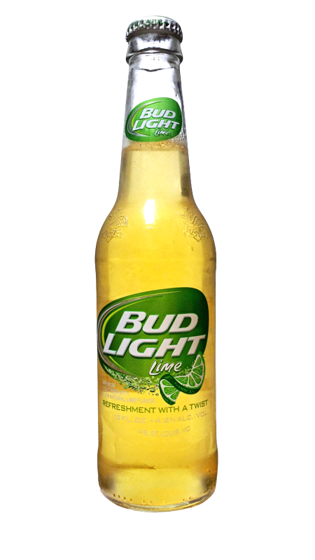 bud light lime calories per bottle